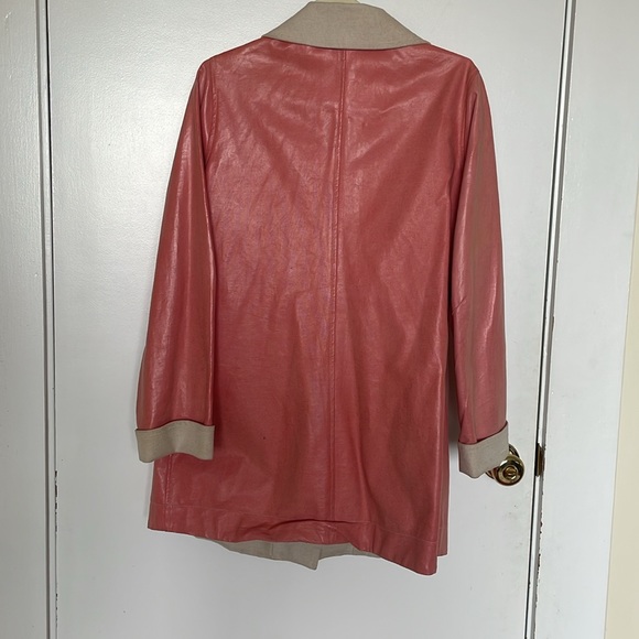 Coated pink jacket XS - Picture 2 of 8